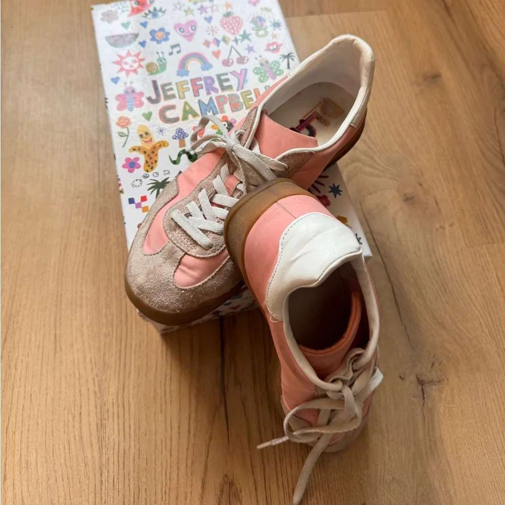 Jeffrey Campbell Keys tennis shoes in pink - Picture 1 of 2